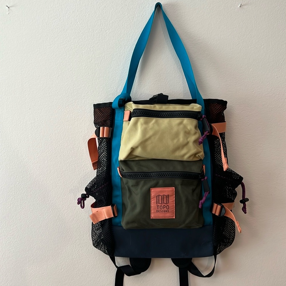 Topo Designs River Bag, Multi-Color, 12.8 Liter